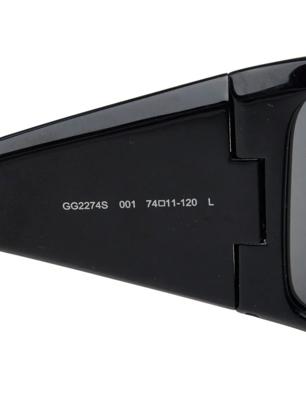 Gucci Mask Eyewear Black